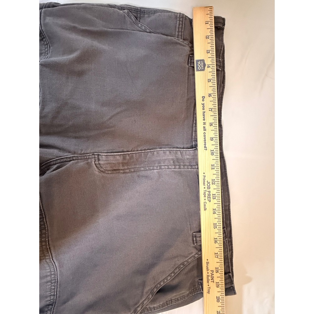 Carhartt Relaxed Fit Double Knee Work Pants Gray Mens Utility 40x30 102802-029 - Picture 5 of 7
